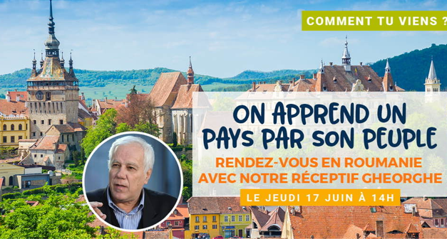 ”Romania is in my blood” (”România este în sângele meu”)