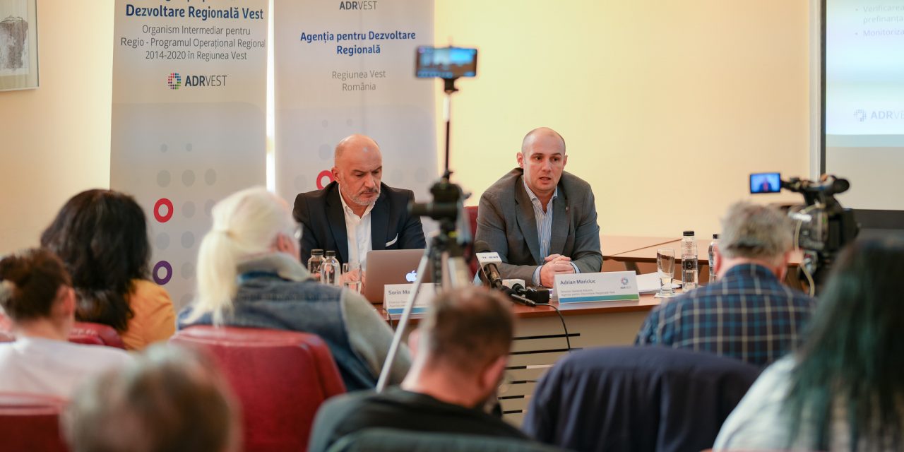 Regio-POR 2014-2020, la final, cu peste 730 de milioane de euro investiți deja în Regiunea Vest!